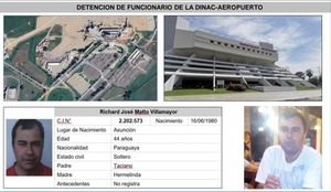 Envío de drogas: allanan aeropuerto “Silvio Pettirossi” y detienen a dos funcionarios - ADN Digital