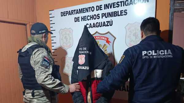 Policía captura a presunto feminicida que asfixió a su pareja en Minga Guazú