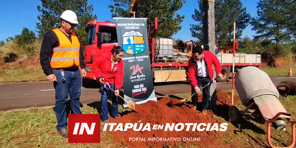 INICIAN IMPORTANTES OBRAS DE ILUMINACIÓN EN EL DISTRITO DE TRINIDAD - Itapúa Noticias