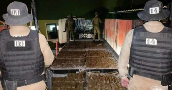 Diario HOY | Camionero paraguayo cae en Brasil con 2,4 toneladas de marihuana