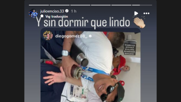 La Albirroja se aproblemó: "Increíble organización", se plagueó Diego Gómez