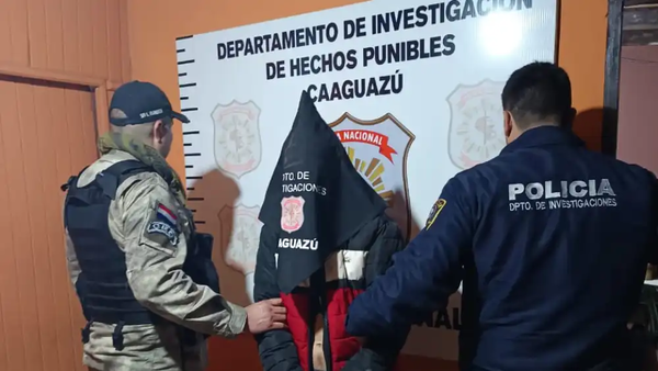 Policía captura a presunto feminicida que asfixió a su pareja - Noticiero Paraguay