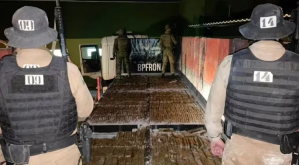 Camionero paraguayo cae en Brasil con 2,4 toneladas de marihuana