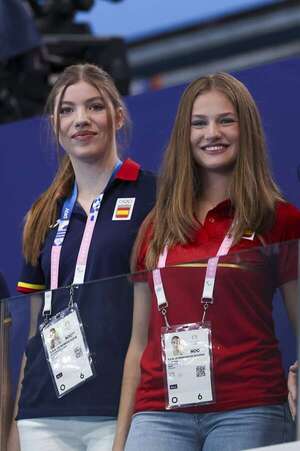La princesa Leonor y la infanta Sofía siguen en París apoyando a los españoles en los Juegos Olímpicos - Gente - ABC Color