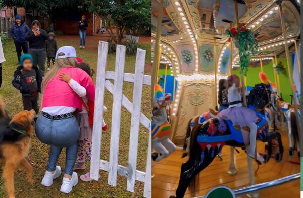 El hermoso gesto de Marilina: le “llevó” el cumpleaños a la peque que su papá no pudo comprarle torta