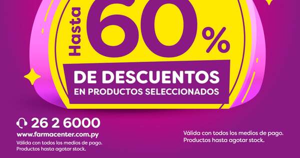 Diario HOY | Agosto Off en Farmacenter con hasta 60 % de descuento