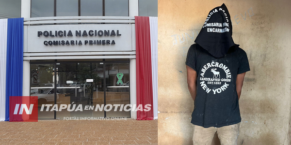 SUJETO CON ORDEN DE CAPTURA POR HOMICIDIO FUE DETENIDO EN ENCARNACIÓN - Itapúa Noticias