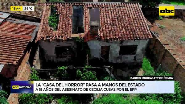 Video: Senabico rematará vivienda donde el EPP mató a Cecilia Cubas - ABC Noticias - ABC Color