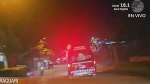 Bache sobre la ruta PY01 frustra el traslado urgente de una paciente