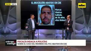 CDE: Fiscalía investiga a policías que abatieron en enfrentamiento a peligroso miembro de PCC - ABC Noticias - ABC Color