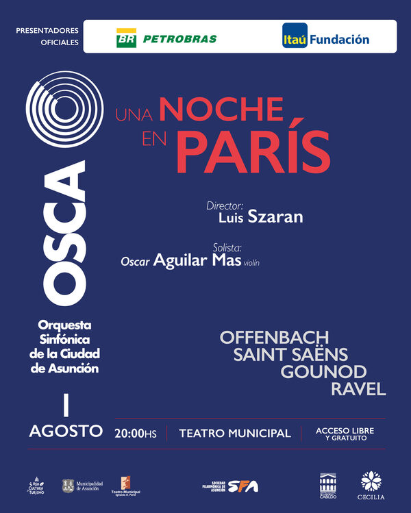 La OSCA ofrece "Una Noche en París" - .::Agencia IP::.