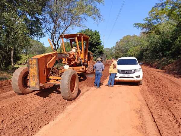 Mejoras en tramos no pavimentados beneficiaron a más de 12.000 pobladores de San Pedro - .::Agencia IP::.