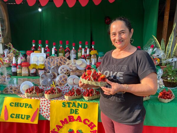Temporada de frutillas: una parada dulce en Estanzuela y Areguá - .::Agencia IP::.