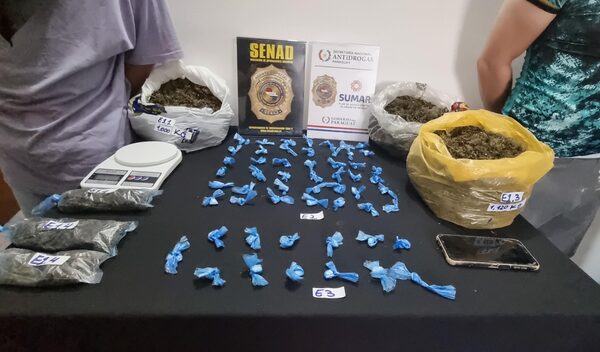 Plan Sumar: detienen a deliveries de drogas en Mariano Roque Alonso - .::Agencia IP::.
