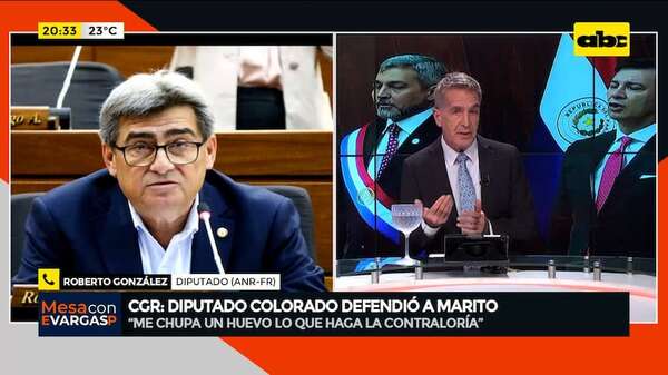 ‘’Creo percibir que es una campaña política de desprestigio’': diputado colorado defiende a Marito - Mesa de Periodistas - ABC Color