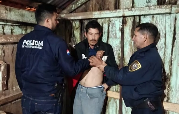 Atrapan en Caaguazú a sujeto que mató a su pareja en Minga Guazú - La Clave