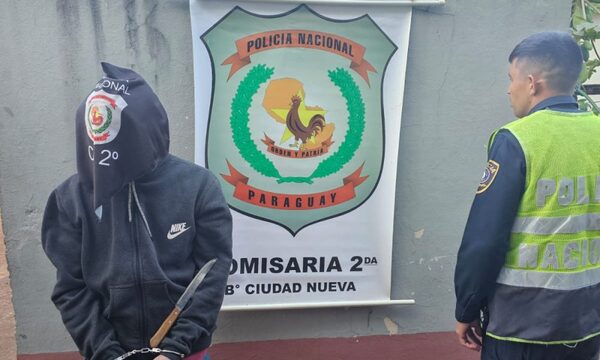 Adicto golpeó y amenazó de muerte a su madre