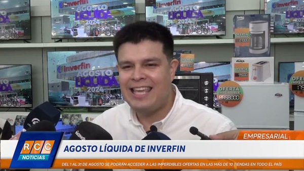 Video: Inverfin lanza el Agosto Líquida con descuentos y ofertas exclusivas