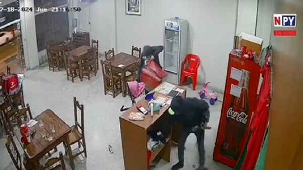 Asalto de terror en pizzería de Luque - Noticias Paraguay
