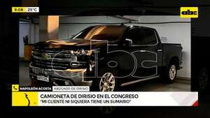 Abogado de Dirisio cuestiona uso de camioneta y rechaza proceso contra su cliente  - ABC Noticias - ABC Color