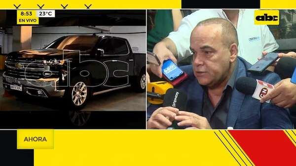 Bachi defiende uso de camioneta de presunto traficante en el Congreso - ABC Noticias - ABC Color