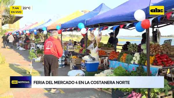 Video: Feria del Mercado Nº4 en la Costanera Norte - ABC Noticias - ABC Color