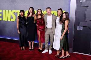 Matt Damon estuvo rodeado de las mujeres de su vida en la premier de su nueva película - Gente - ABC Color