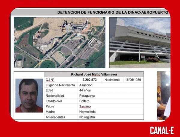 FUNCIONARIO DE LA DINAC FUE IMPUTADO