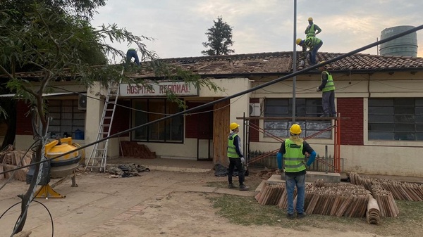 Refaccionan instalaciones del hospital regional de Mariscal Estigarribia - .::Agencia IP::.