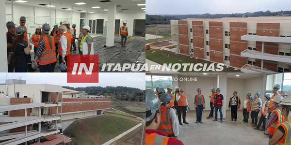 AVANCES EN LA MUDANZA DEL HOSPITAL REGIONAL DE ENCARNACIÓN AL GRAN HOSPITAL DEL SUR - Itapúa Noticias