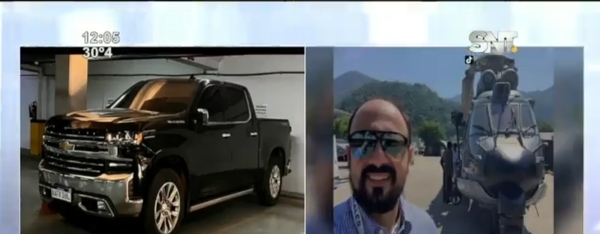 Camioneta de Dirisio era usada en el Senado - SNT
