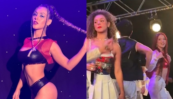 Yentel habló sobre el tenso momento con su bailarina - Teleshow