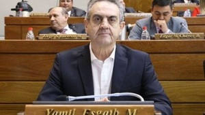 Otro violento episodio de Yamil Esgaib en el Congreso - Noticias Paraguay