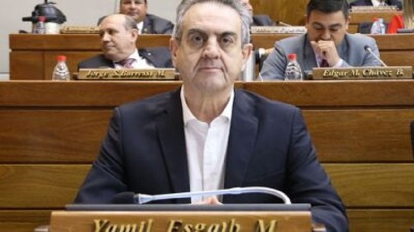 Otro violento episodio de Yamil Esgaib en el Congreso - Noticias Paraguay