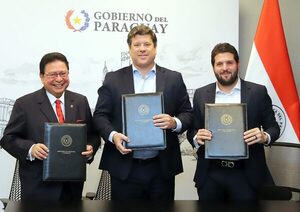 Gobierno firma convenio para mejorar la navegabilidad del río Paraguay - El Trueno