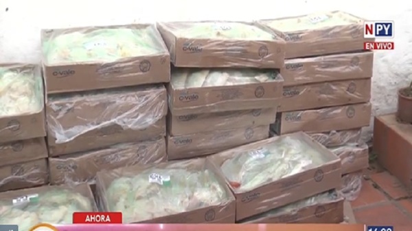 Incautan más de 1.000 kilos de pollo de presunto contrabando - Noticias Paraguay