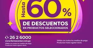 La Nación / Desde hoy llega el tan esperado “Agosto Off” a Farmacenter