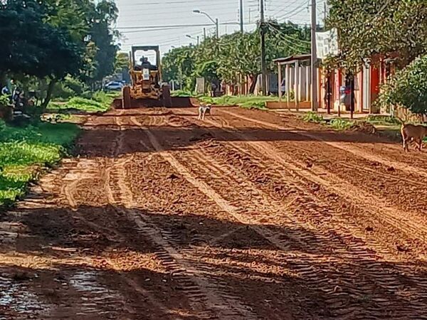 Mejoramiento de calles llega a San Carlos I