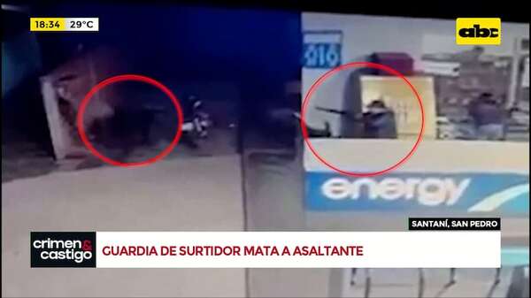 Santaní: guardia abatió a presunto ladrón durante un enfrentamiento a disparos - Crimen y castigo - ABC Color