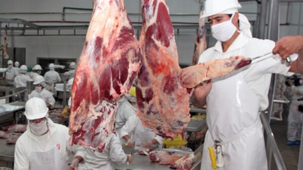 A julio, la exportación de carne creció 6% en volumen y divisas