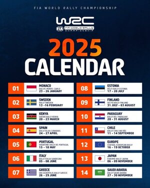Confirmado: Paraguay en la ruta del Mundial de Rally 2025 - ADN Digital