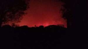Incendios de grandes proporciones arrasan campos ganaderos en Fuerte Olimpo - Noticias del Chaco - ABC Color