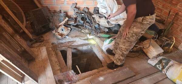 Video: hallan “caleta” narco en Itanará con más de una tonelada de marihuana - Policiales - ABC Color