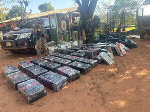 SENAD detecta “caleta” narco e incauta 1,5 toneladas de marihuana