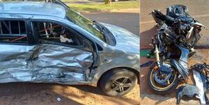 [VIDEO SENSIBLE] Impactante choque deja a un hombre multi fracturas y en terapia