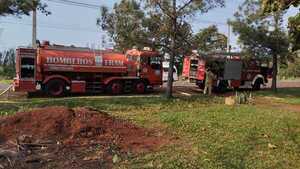 INCENDIO EN UNA VIVIENDA EN ZONA DEL DISTRITO DE FRAM - Itapúa Noticias