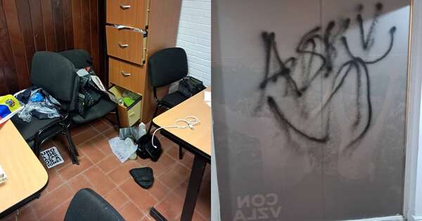 La Nación / Venezuela: encapuchados asaltaron sede del comando opositor