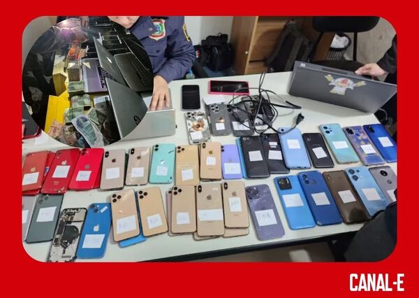 HACÍA “TRUEQUE” DE DROGA CON CELULARES ROBADOS
