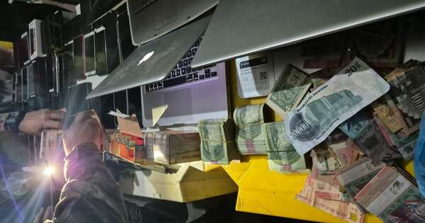 La Nación / Policía allanó una vivienda donde aparentemente reducían celulares y computadoras