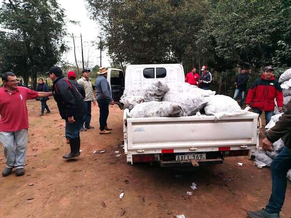 Ybytymí: tras amenaza de sitiar el MAG, productores reciben 44.500 kilos de semillas de papa - Nacionales - ABC Color
